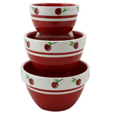 Martha Stewart 6 Piece Enamel Mixing Bowl and Lid Set - Bed Bath & Beyond -  35560304