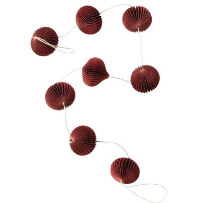 Honeycomb 6' Ornament Ball Novelty Garland