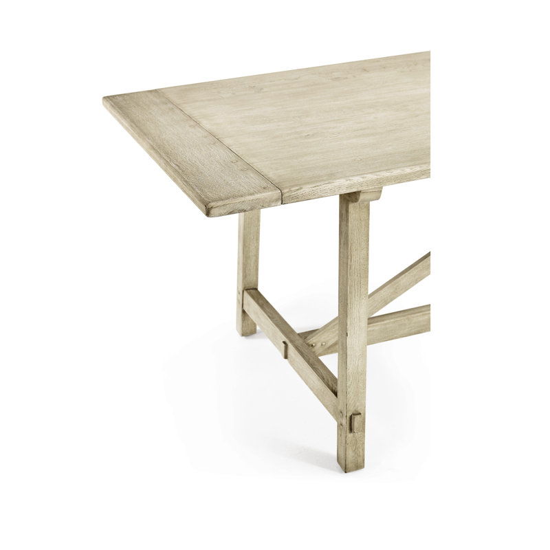 Sidereal Solid Oak Dining Table, Stripped Oak