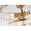 This Exquisite Chandelier Is In An Antique Bronze Finish. The Frame Is Made Out Of Metal, And It Comes With Clear Acrylic Hanging Links. The Rod Link Can Be Adjustable. You Can Create A Timeless Feel While Using Modern Forms-545796935