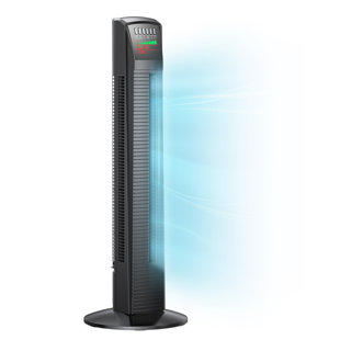 Ventilateur oscillant sur pied 35 po avec télécommande