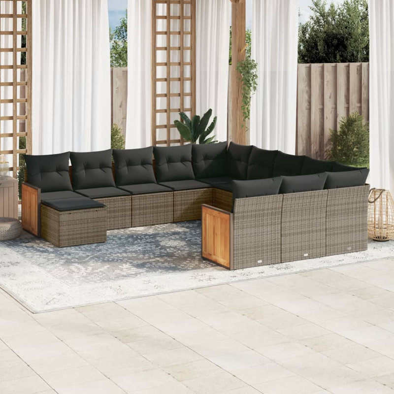 Ensemble de canapé de jardin Vidaxl