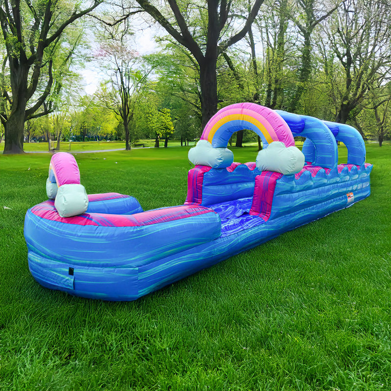 Toboggan aquatique pour la pelouse JumpOrange