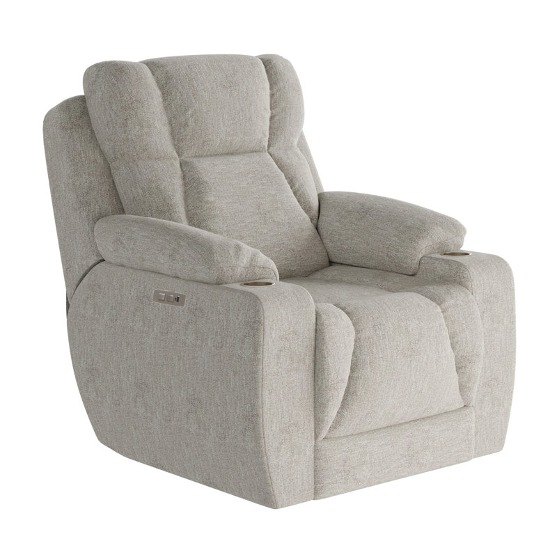 Fauteuil inclinable près du mur pour homme, Tanné, Chenille
