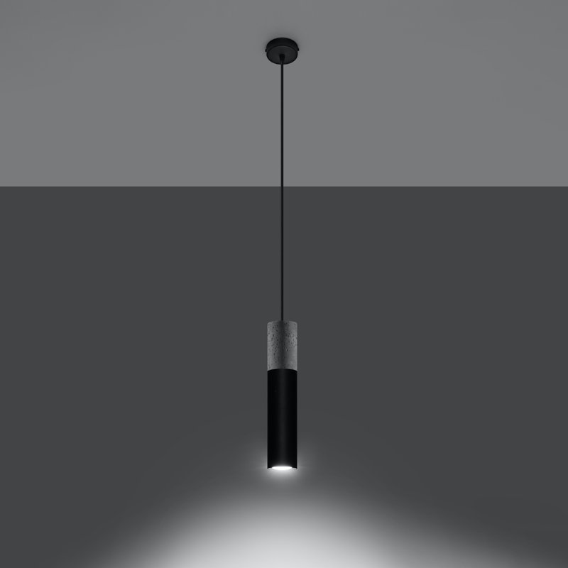 Borgio 1 - Light Single Pendant, Black