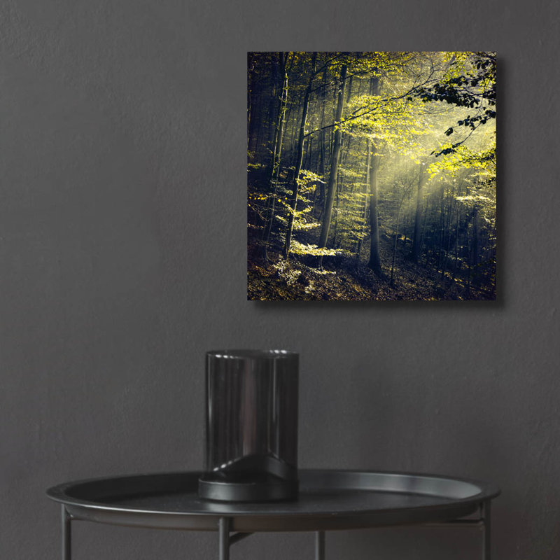 «Being There Revisité» par Dirk Wustengen, H 12 po x l 12 po x P 0,13 po