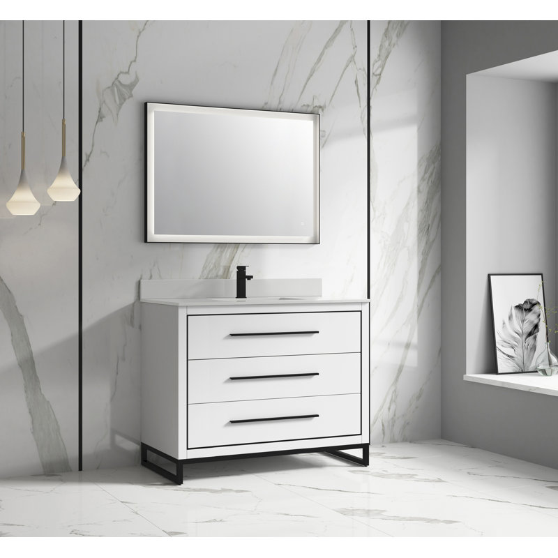 Ensemble de meuble-lavabo simple 48 po Dunfee