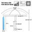 Parasol de plage inclinable 84 po-1981915265