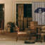 Velvet Blackout Slot Top Curtain Pair-100102738