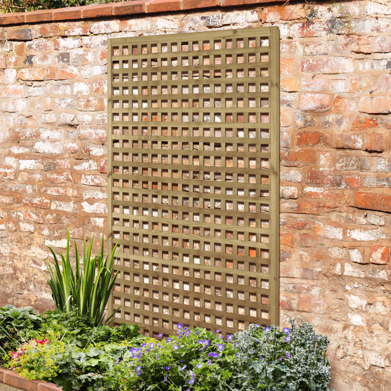 180cm H Wood Lattice Panel Trellis, 180cm H x 120cm W