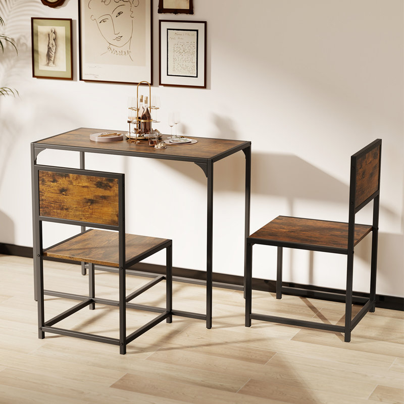 2 - Person Dining Set, Brown