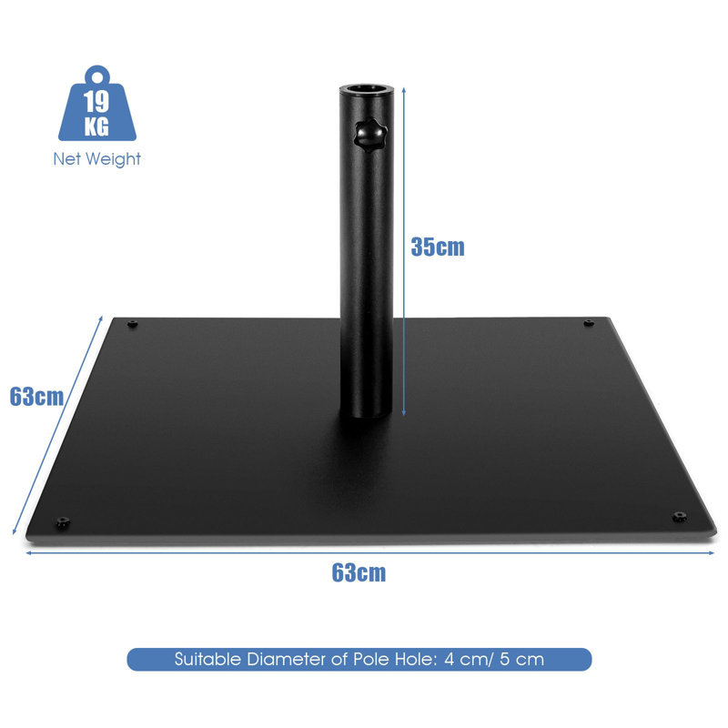 19kg Steel Umbrella Base