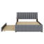 Lit plateforme tapissier avec lit gigogne-2066826116-2066826171