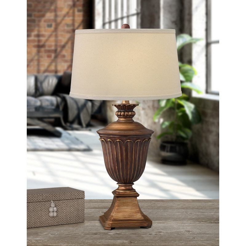 Tribute  34 in. Antique Sienna Table Lamp