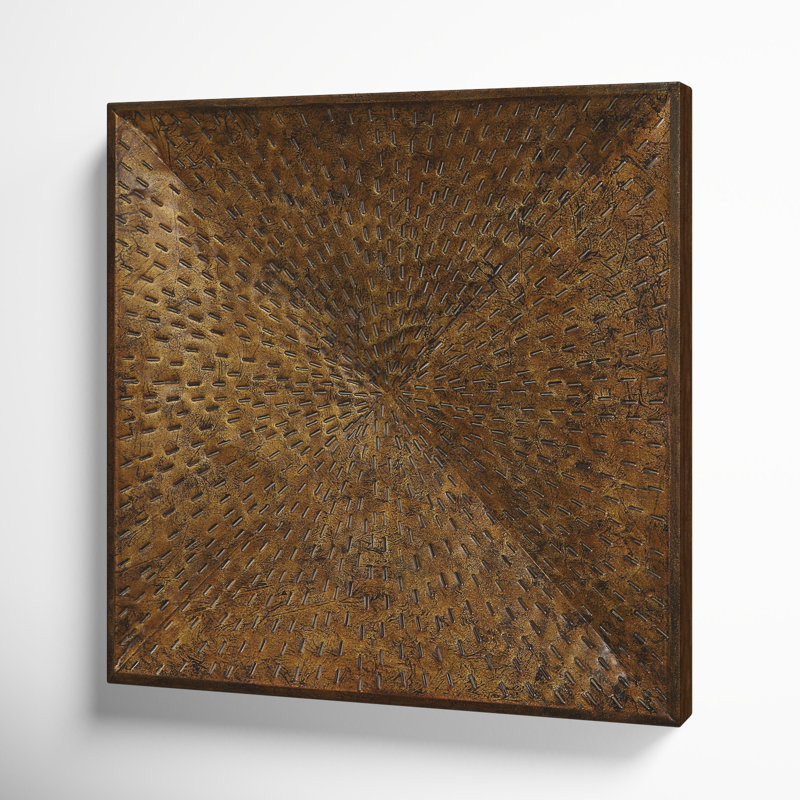 Traditional Abstract Wall Decor on Metal