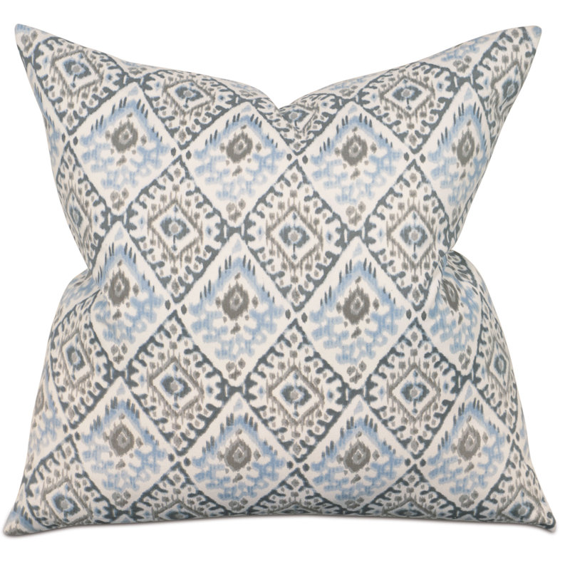 Bodie Ikat Square Pillow Cover & Insert