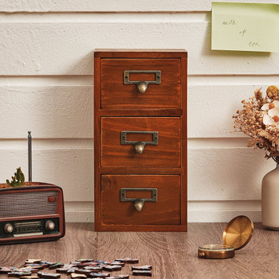Solid Wood Desk Organizer