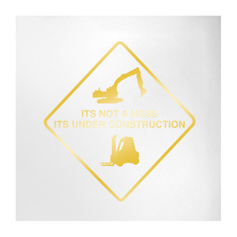 Wall Decal, Shiny Gold
