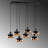 7 - Light Kitchen Island Dome Pendant