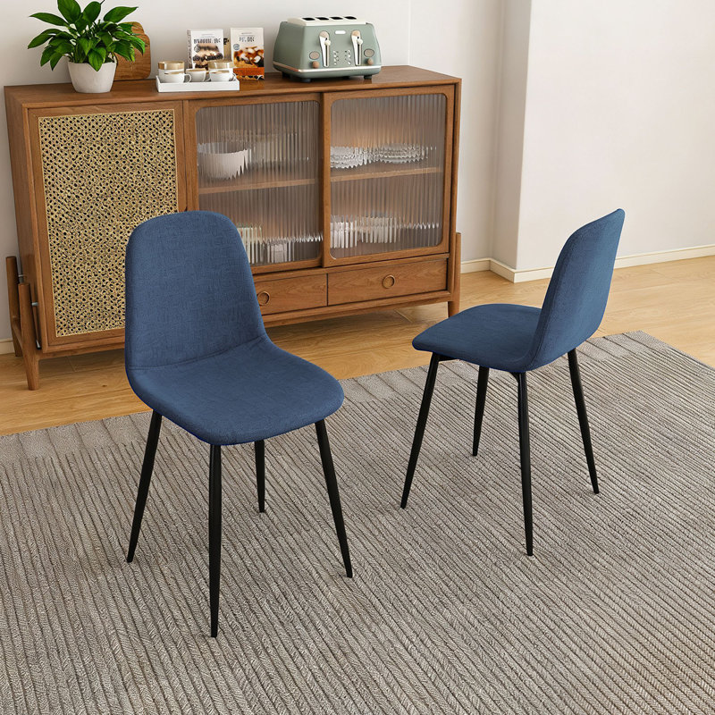 Chaises de salle à manger Modern, Bleu