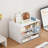 Includes 6 Drawers, 3-Tier Stackable Storage Drawers, Plastic Makeup Organizer, Office Organizer And Storage Boxes