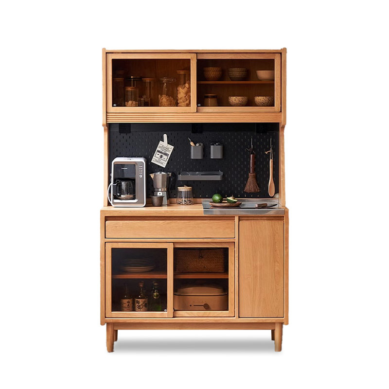 Armoire de rangement en bois massif