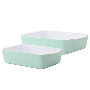 Crock-Pot 2 Piece Ceramic Bakeware Set, Red & Reviews