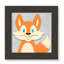 «Cheery Fox», impression sur papier-47842078-47842072