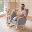 Nursing Rocking Chairs for Adults, Teddy Nursery Rocking Chair for Mum-129170383