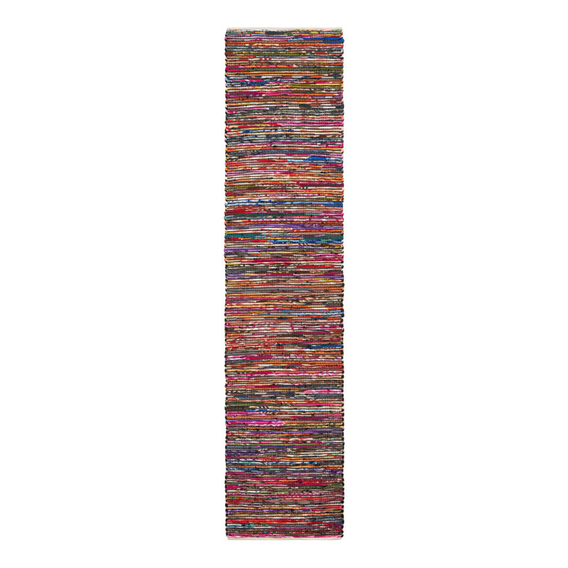 Obrigado Cotton Indoor Rug, Runner 2'7" x 12'