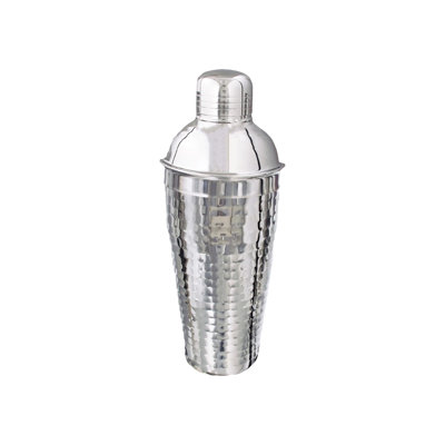 Buckingham Cocktail Shaker Stainless Steel Hammered Effect