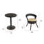 Ensemble bistro rond avec coussins 24 po pour 2 personnes Round-1243024659-1243024658