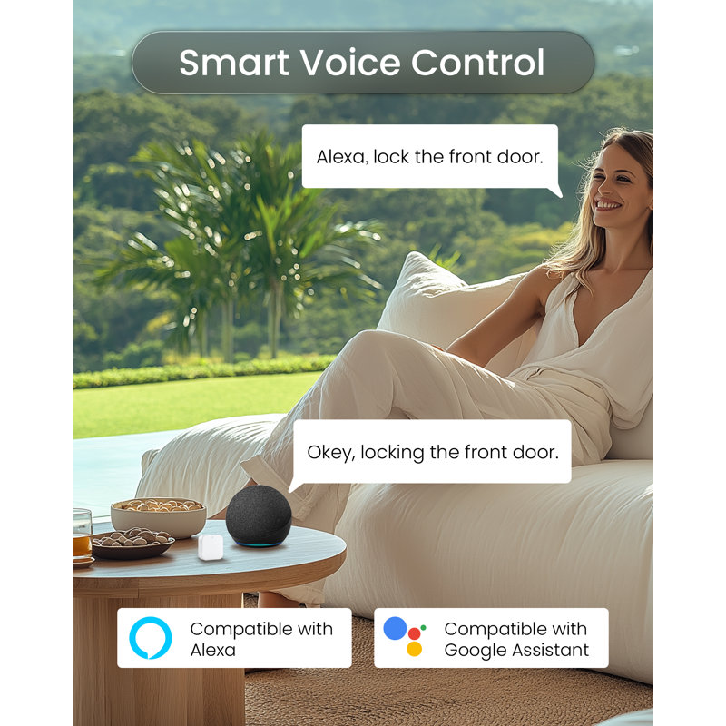 Desloc Fingerprint Smart Lock And Handle With Bluetooth