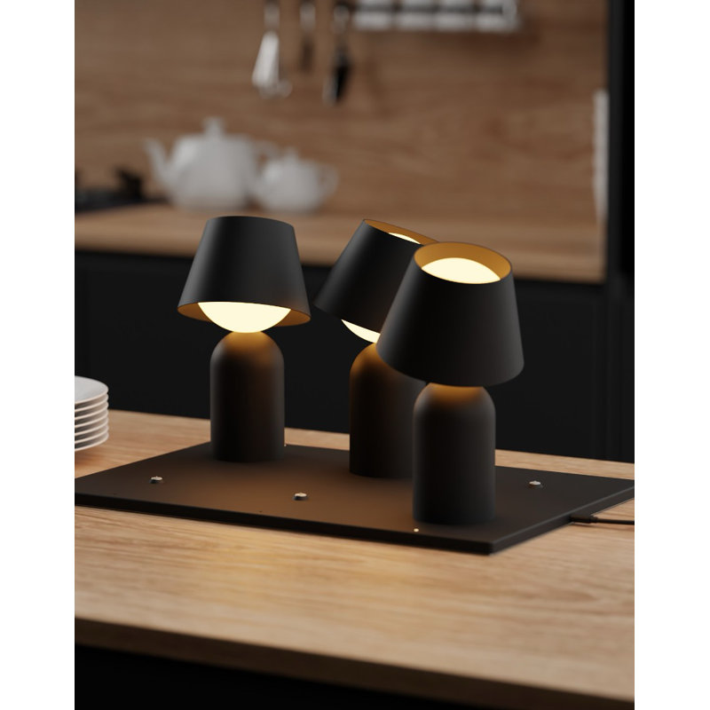 Tapis de charge en noir mat