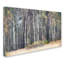 « birches », reproduction de photo sur toile tendue-32709692