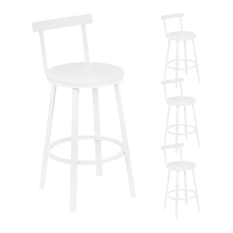 Counter Stool, White