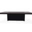 48" x 84" Rustic Fire Table with Propane Shelf-416091893