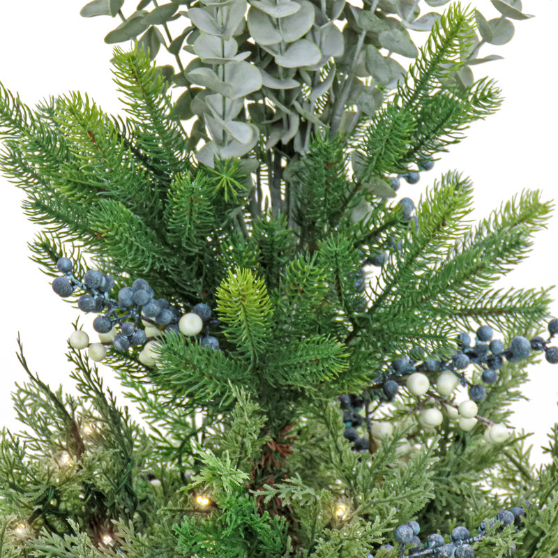 The Bush Aisle® 48 "en cèdre et buisson de véranda avec lumières DEL