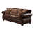 Dark Brown/Espresso Polyester Blend/Faux Leather