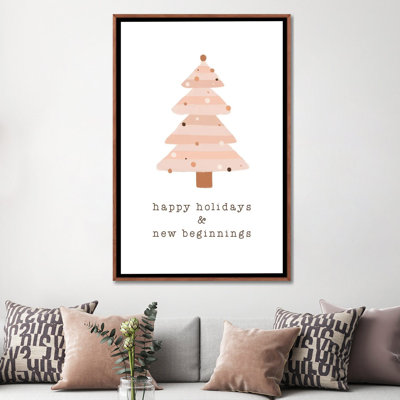 « Happy Holidays & New commencements » par Orara studio, reproduction d’art