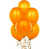 Soleil levant orange
