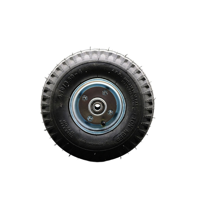 SCC - Roue de 10 po x 3,5 po seulement avec moyeu centré de 4 po et roulement à billes, Pneumatique
