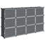 24 Pair Stackable Overdoor Shoe Organiser