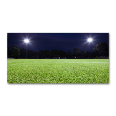 Football Turf - Wrapped Canvas Print
