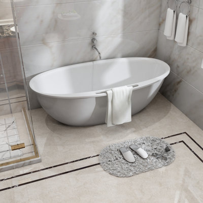 Baignoire de trempage autoportante 63 po. X 34 po. 63 po x 34 po