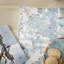 Abstract Blue Washable/Stain Guarded Area Rug-526957520