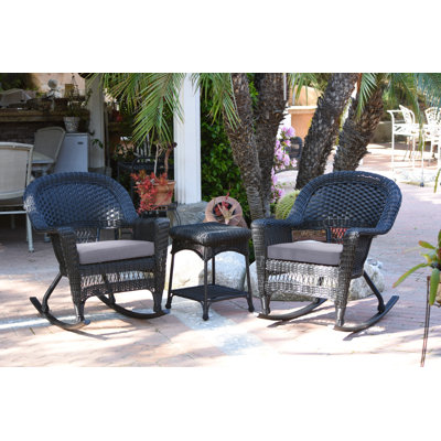 Starner 2 - Person Patio Conversation Set with Cushions
