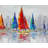 Colorful Boats Placemat | Contemporary Bedroom Decor