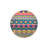 Multi Color Mixed Geometric Shape Pattern Modern Decorative Machine Washable Area Rug