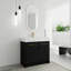 Meuble-lavabo autoportant de 36 po avec lavabo en résine et porte à fermeture douce-1027402955